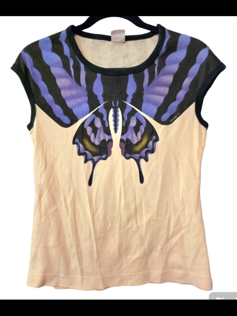 1977 crazy shirts Hawaii Butterfly Tshirt